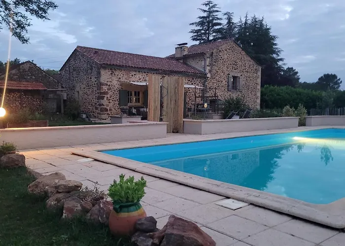 La Taupiniere Rustique Table D'hotes Gastronomique فندق مبيت وإفطار Mazeyrolles